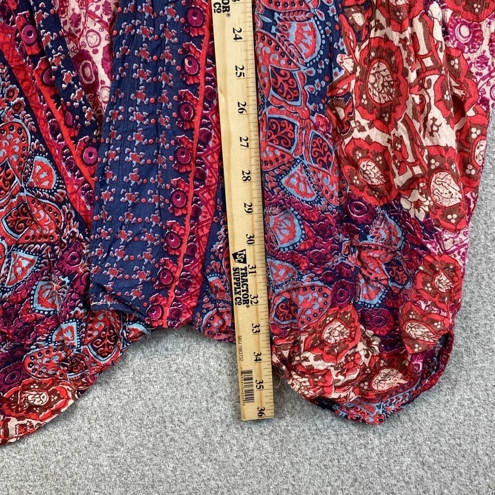 Angie kimono kaftan beachy wrap swim coverup duster boho mixed prints - Picture 5 of 9